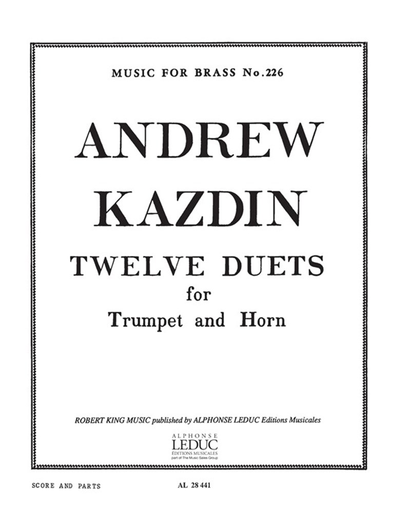Twelve Duets For Horn And Trumpet